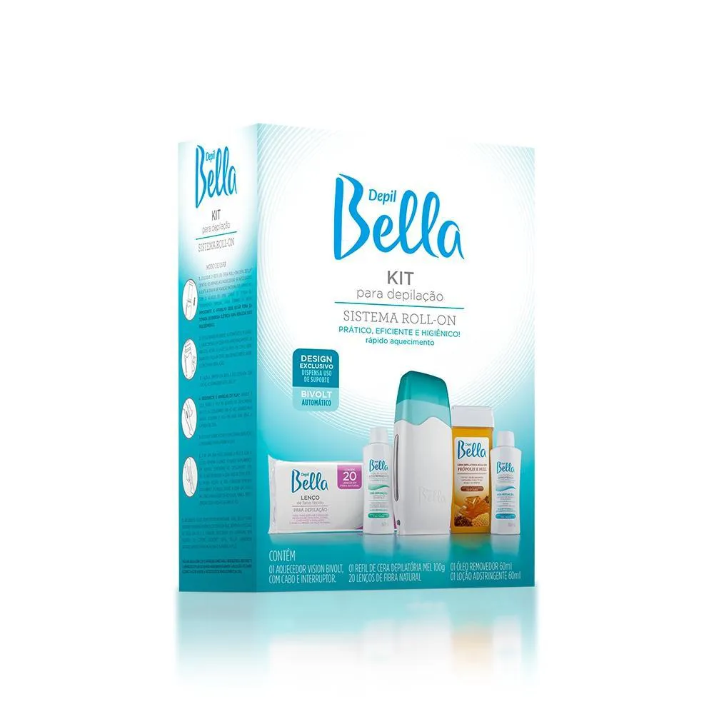Kit para Depilação Roll – On Depil Bella Bivolt
