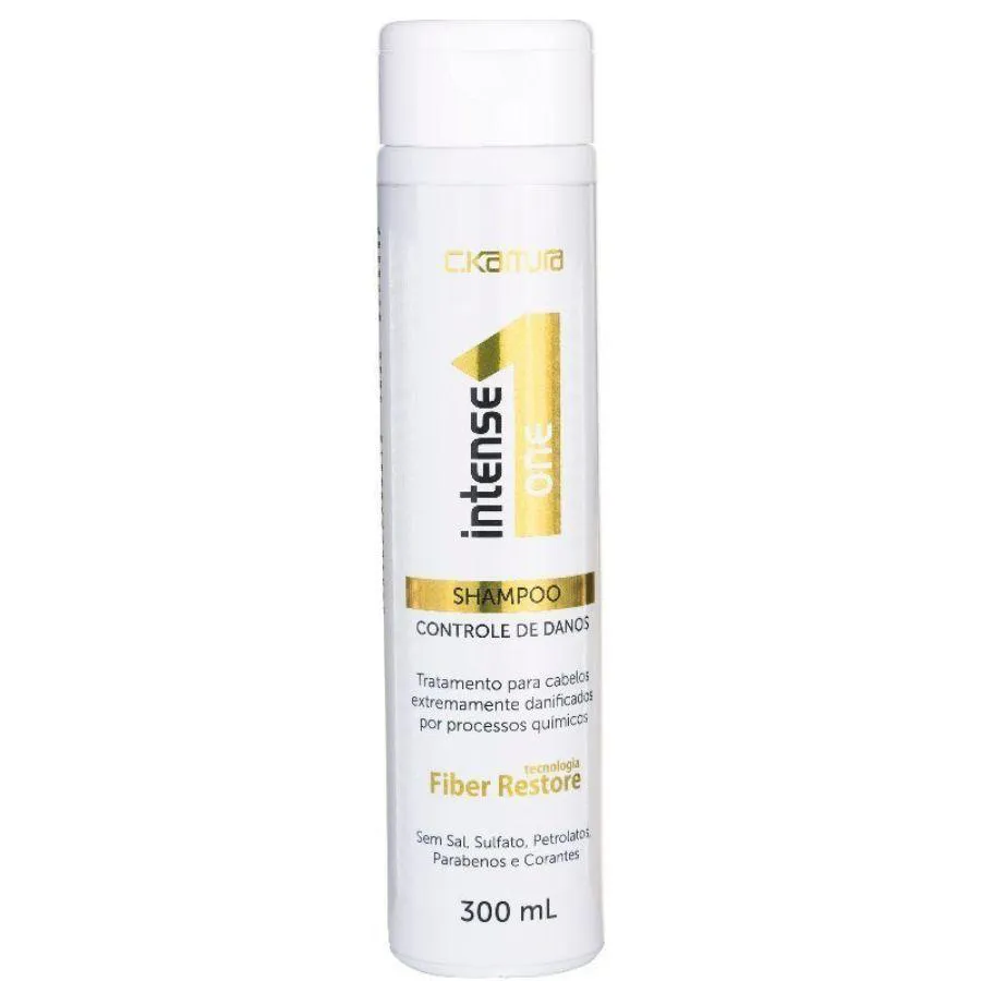 Shampoo Intense One Controle 300 Ml - C.kamura