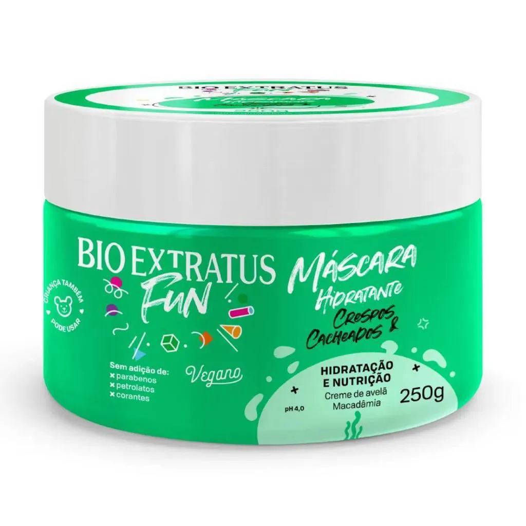 Mascara Fun Crespos e Cacheados 250G Bio Extratus