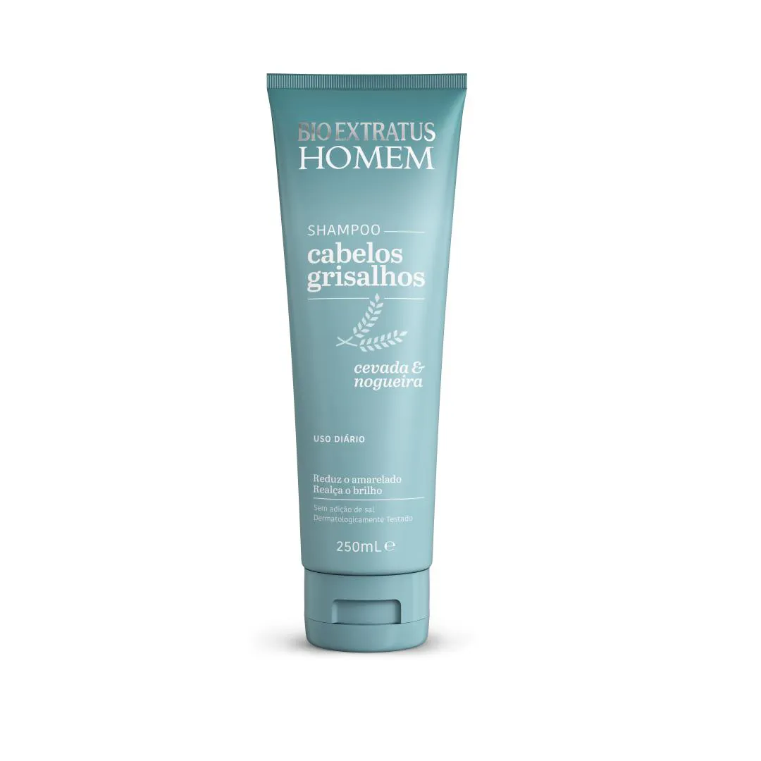 Shampoo Grisalho, Condicionamento e Barbear 250 Ml