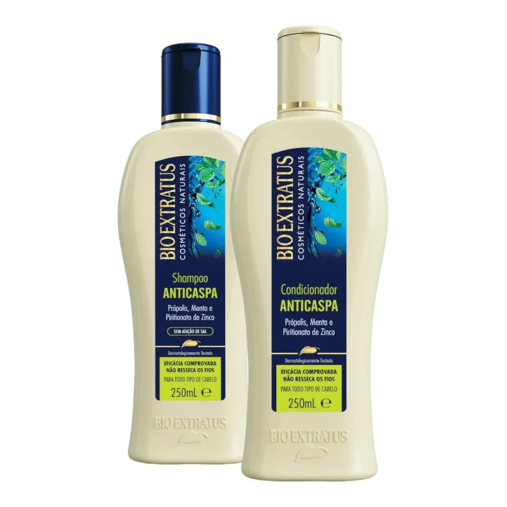 Kit Anticaspa 1 Shampoo 250Ml 1 Condicionador 250Ml