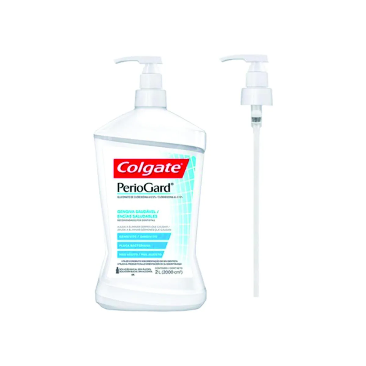 Antisséptico Periogard Clorexidina 0,12% 2l C/ Válvula Pump