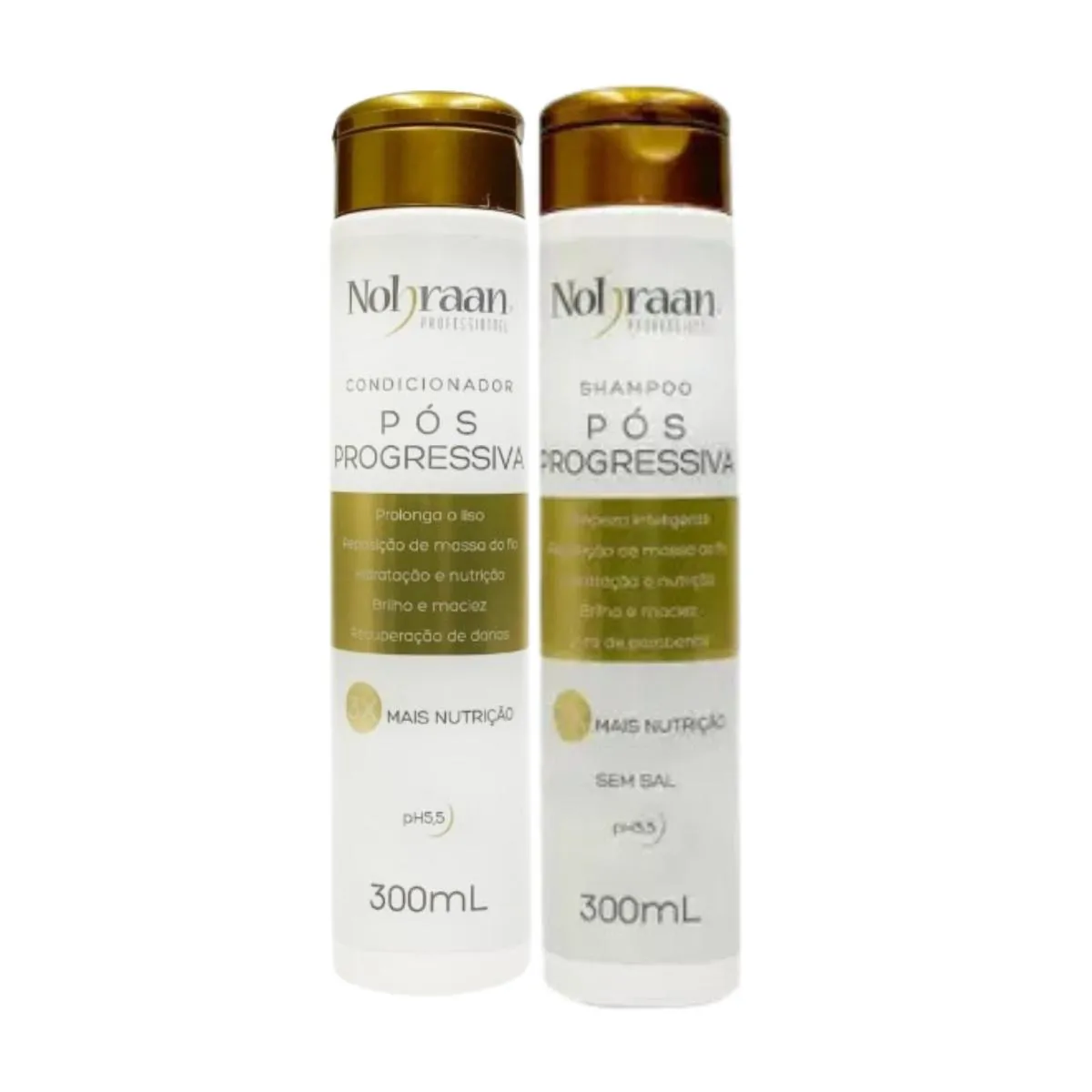 Kit Pós Progressiva Shampoo + Condicionador - Nohraan