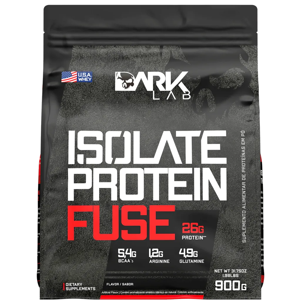 Whey Protein Isolado Fuse Dark Lab Baunilha 900g
