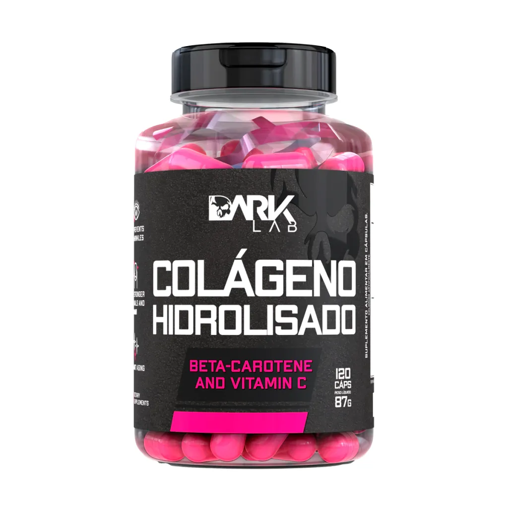 Colágeno Hidrolisado Dark Lab 120 Cápsulas