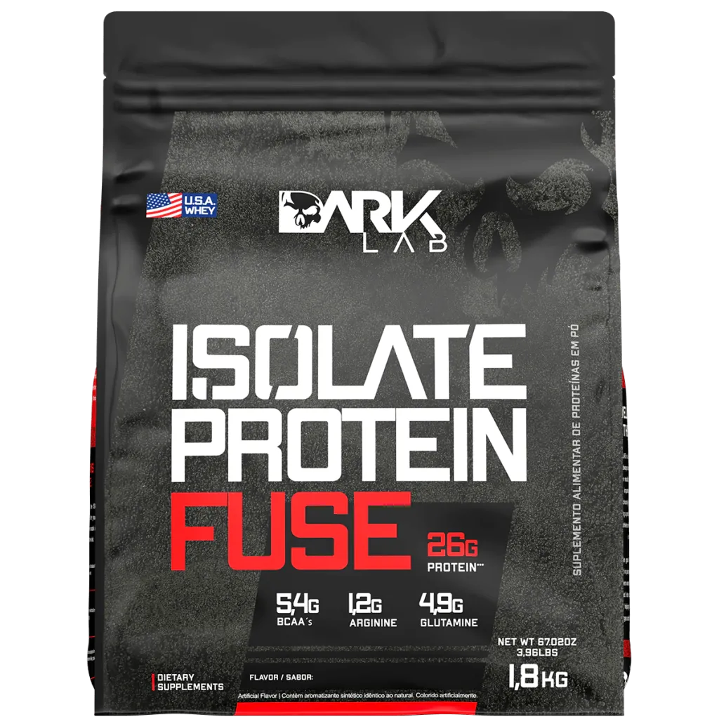 Whey Protein Isolado Fuse Dark Lab Morango 1.8Kg