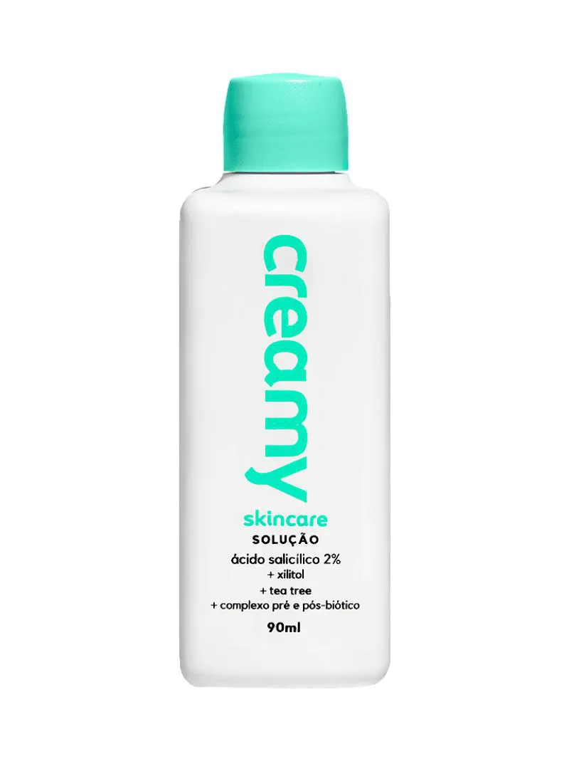 Creamy Ácido Salicílico - Tônico Antiacne Esfoliante 90Ml
