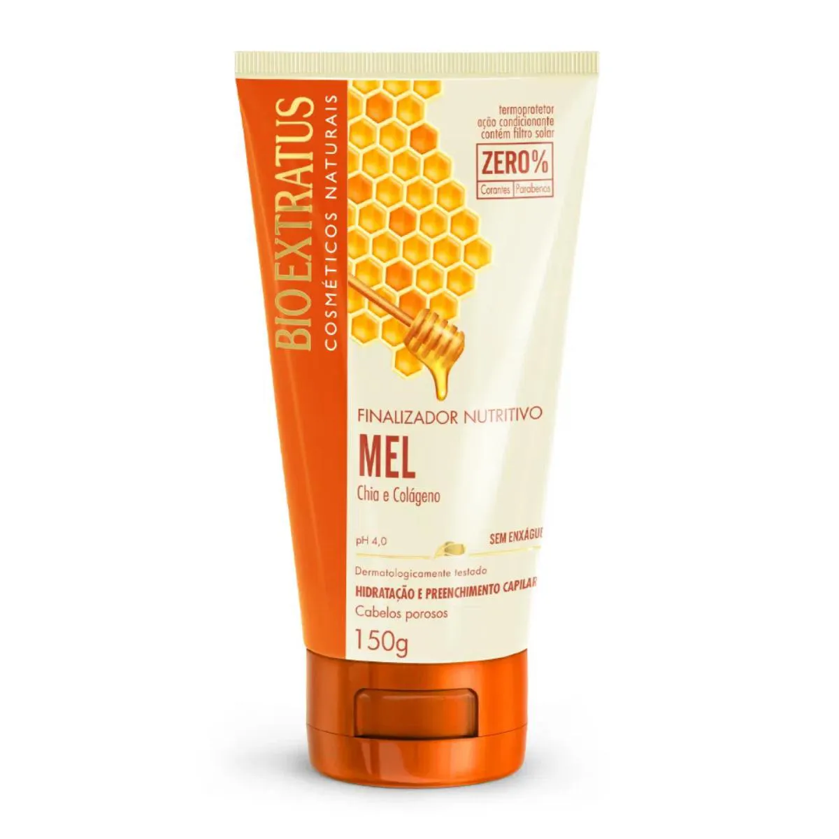 Finalizador Mel e Chia Cabelos Porosos 150g – Bio Extratus