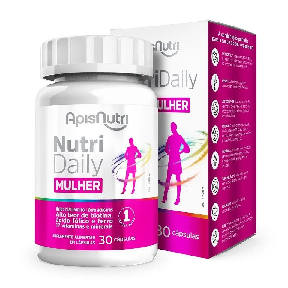 Nutri Daily Mulher (30 cápsulas) - Padrão: Único