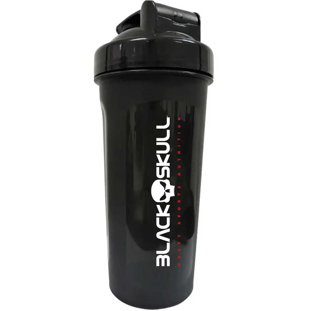 Coqueteleira Academia Garrafa Bpa 600ml Black Skull