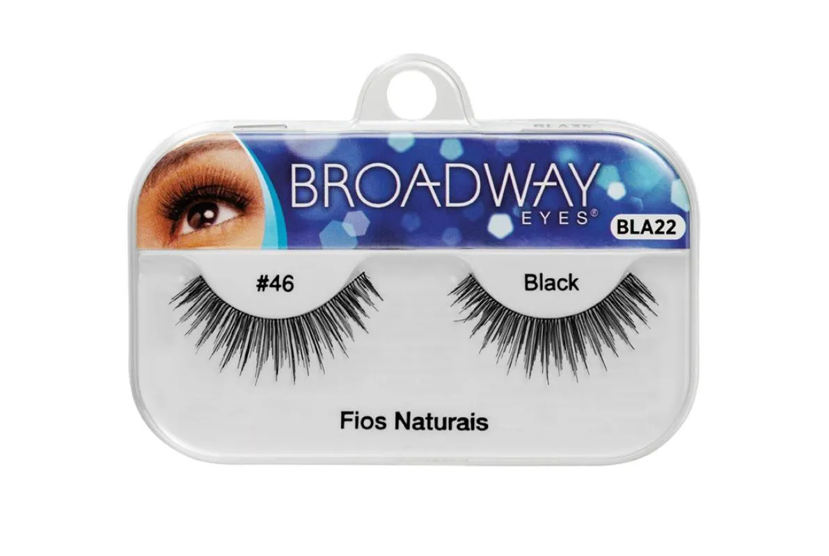 Cílios Postiços Fios Naturais 46 - Broadway