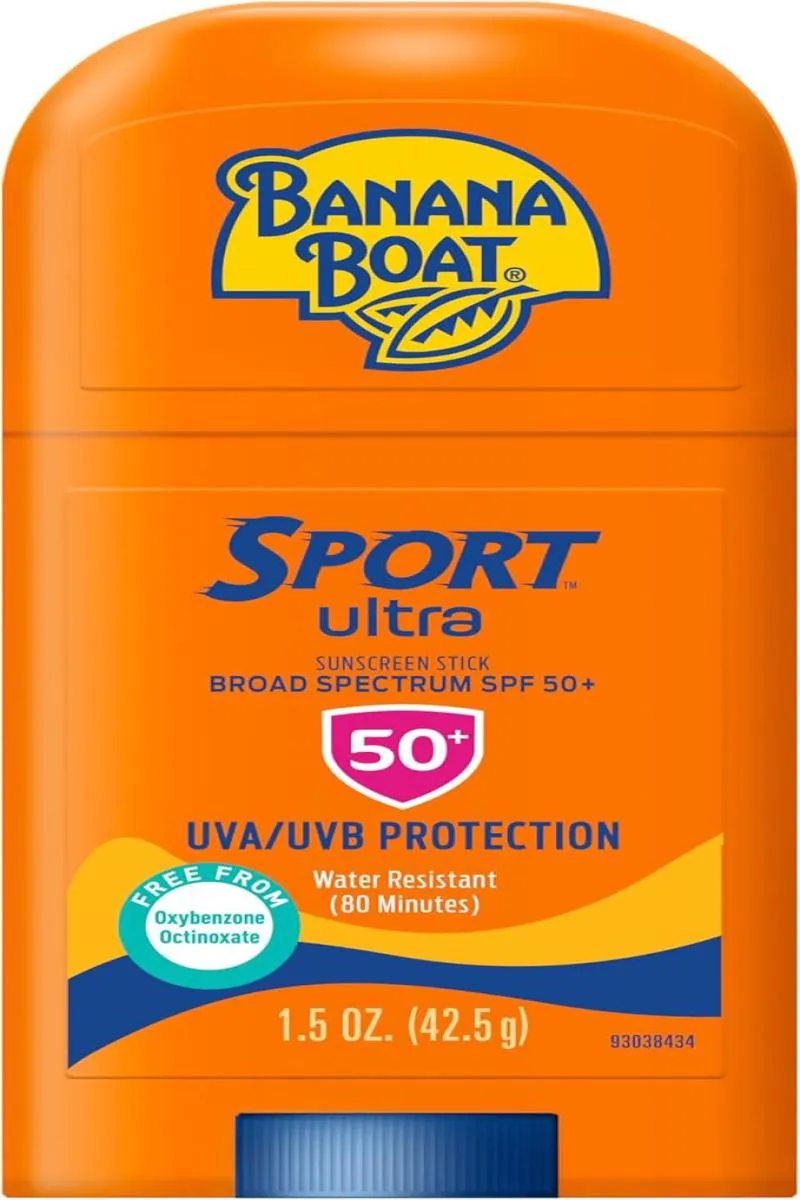 Banana Boat Sport Ultra, Reef Friendly, Broad Spectrum Sunscreen Stick, Spf 50, 1.5oz.