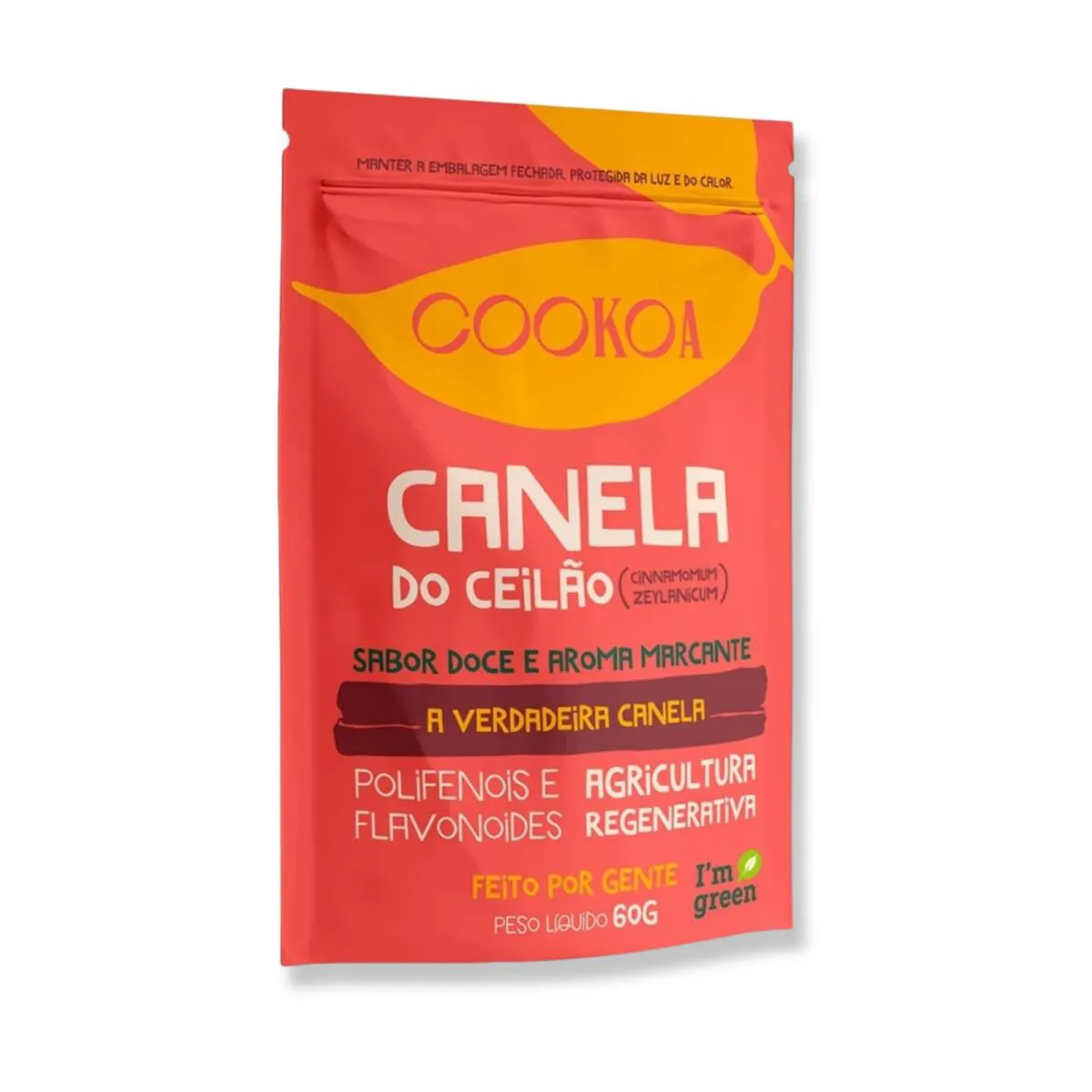 Canela do Ceilão 60g - Cookoa