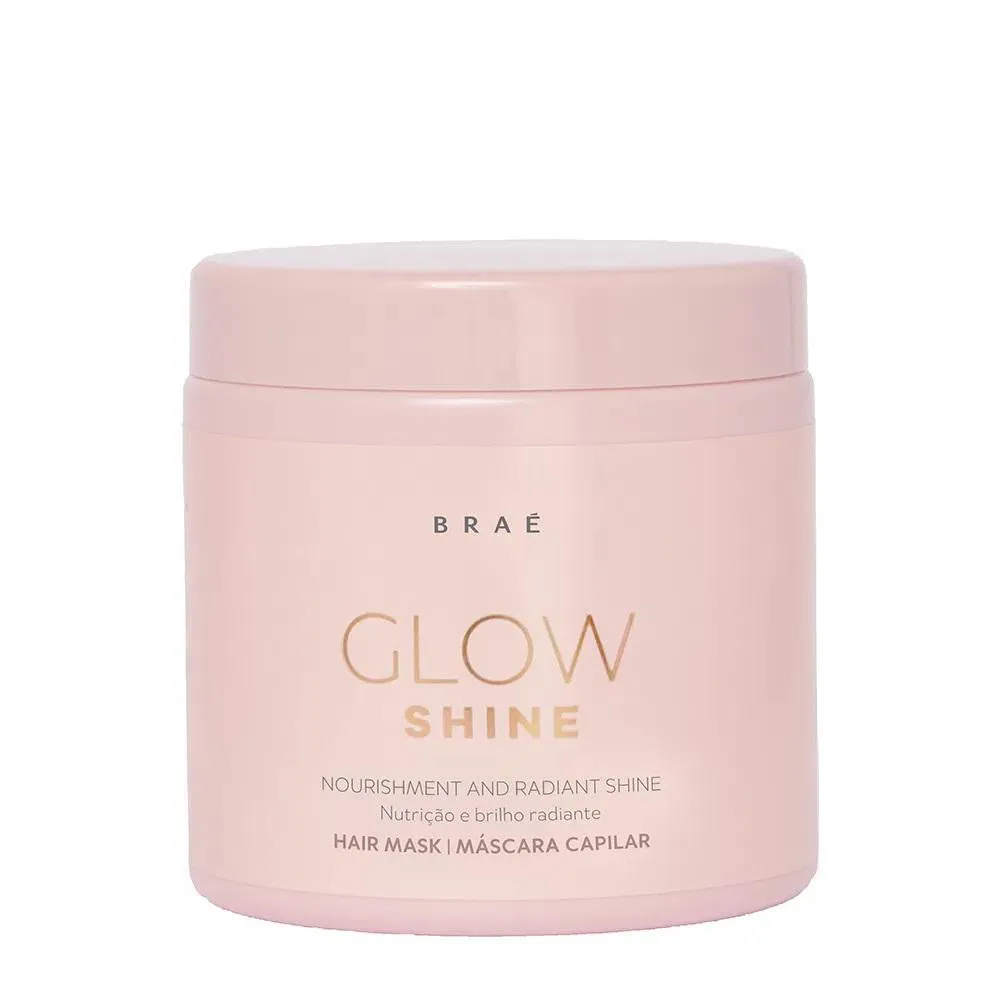 Máscara de Nutrição Braé Glow Shine 500g - Brilho Radiante