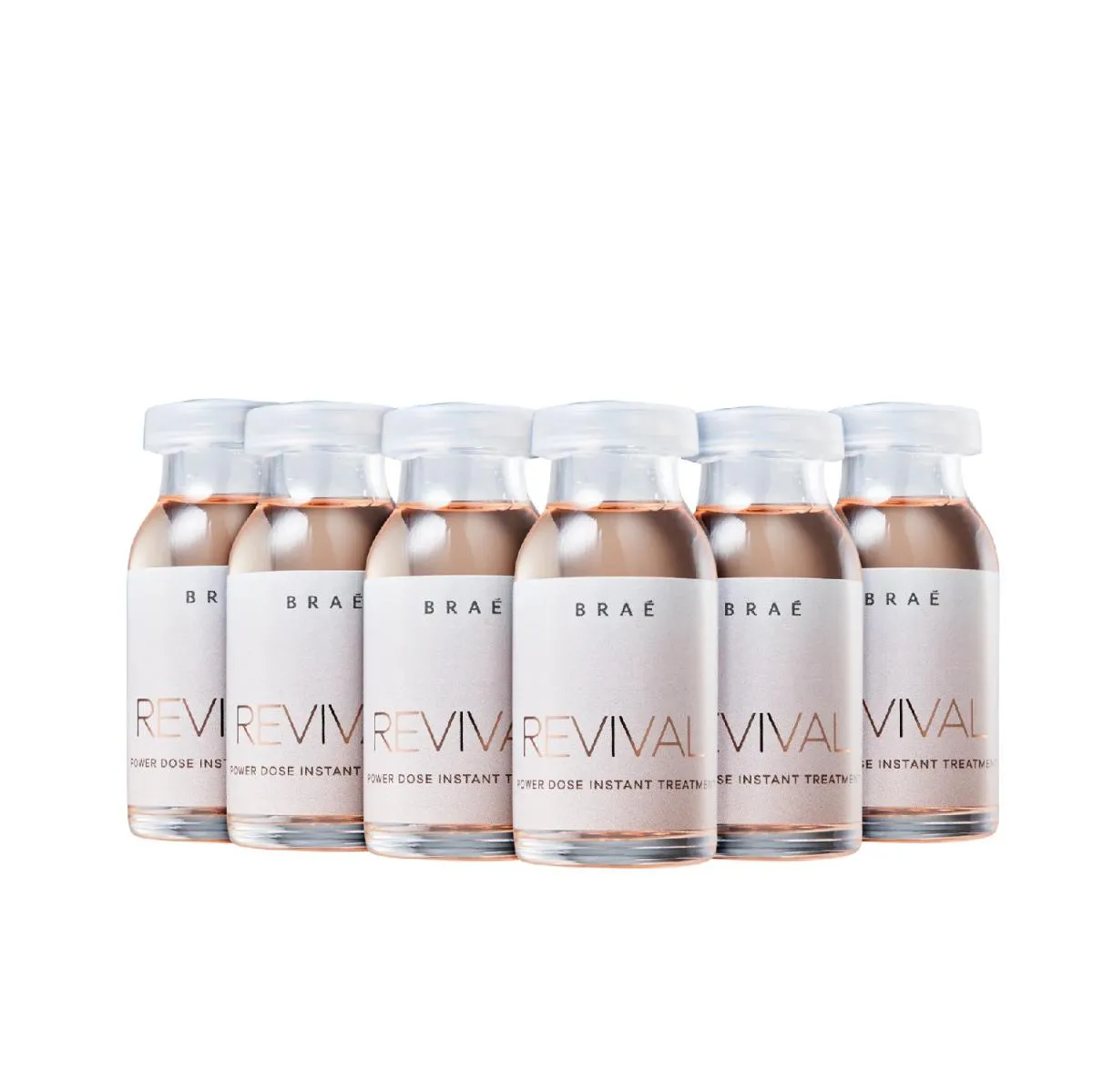 Kit Braé Revival - Ampola de Tratamento Capilar 13ml (6unidades)