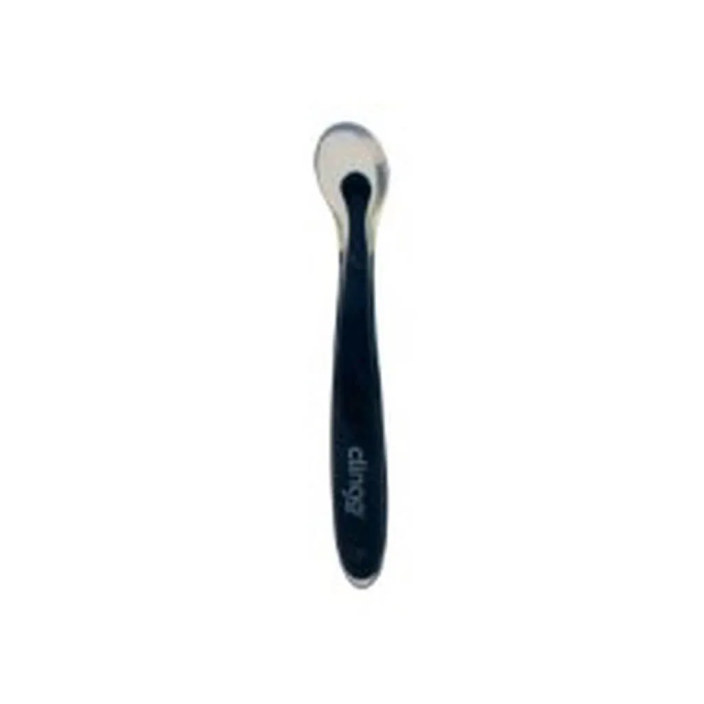 Colher Silicone Premium Colors Marinho 2un - Clingo