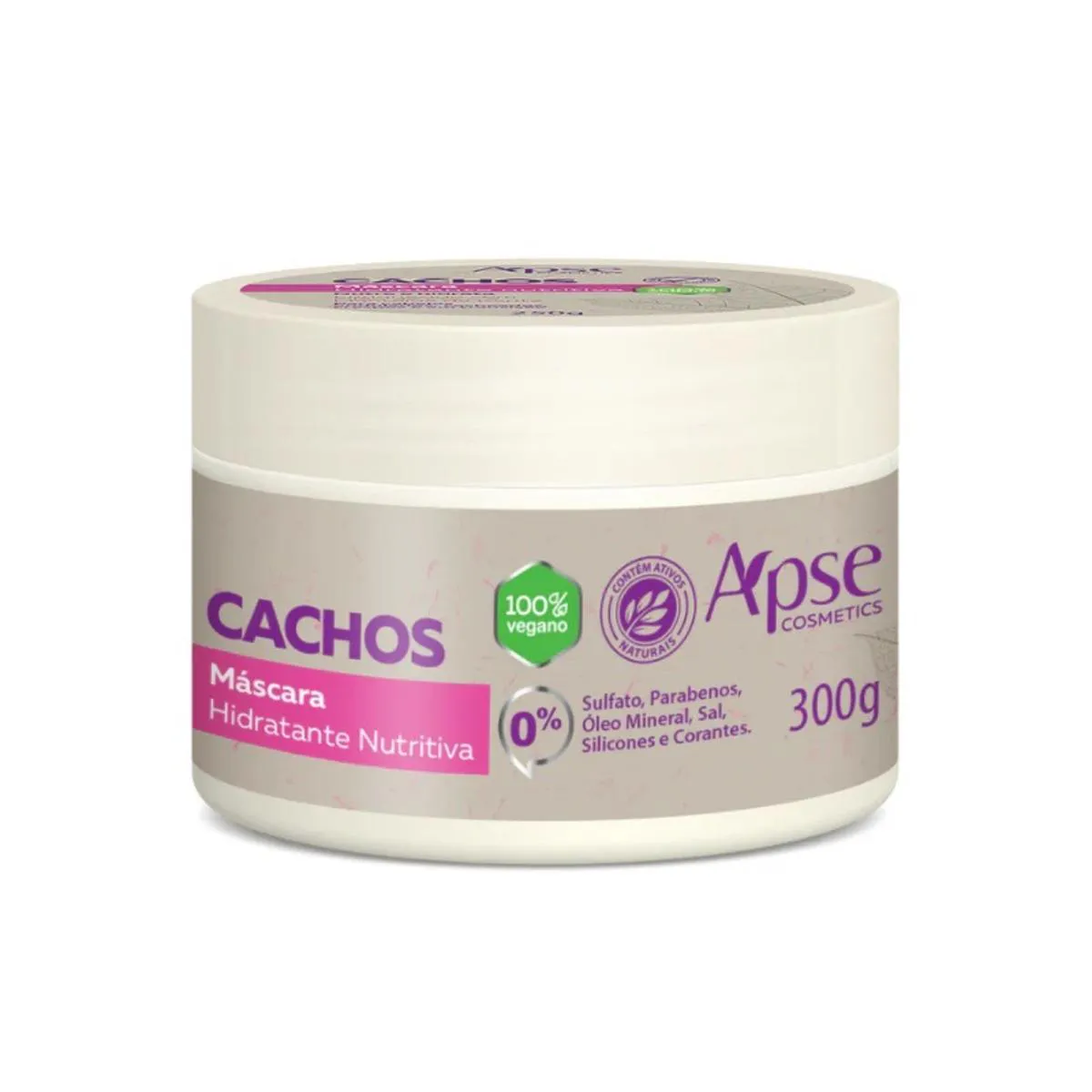 Apice Máscara Cachos Hidratante Nutritiva 300g