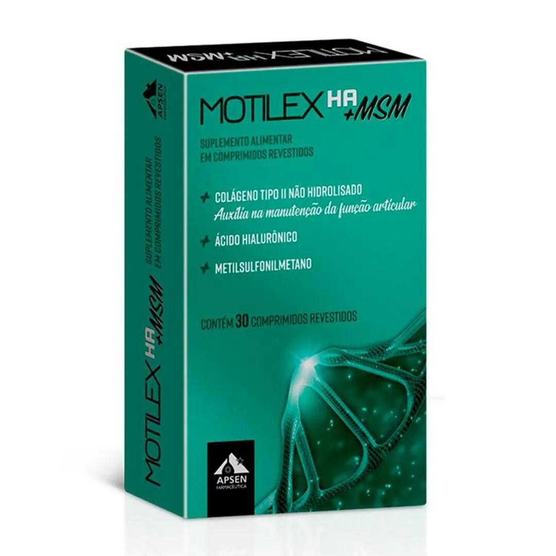 Motilex Ha + Msm 30cáps - Apsen