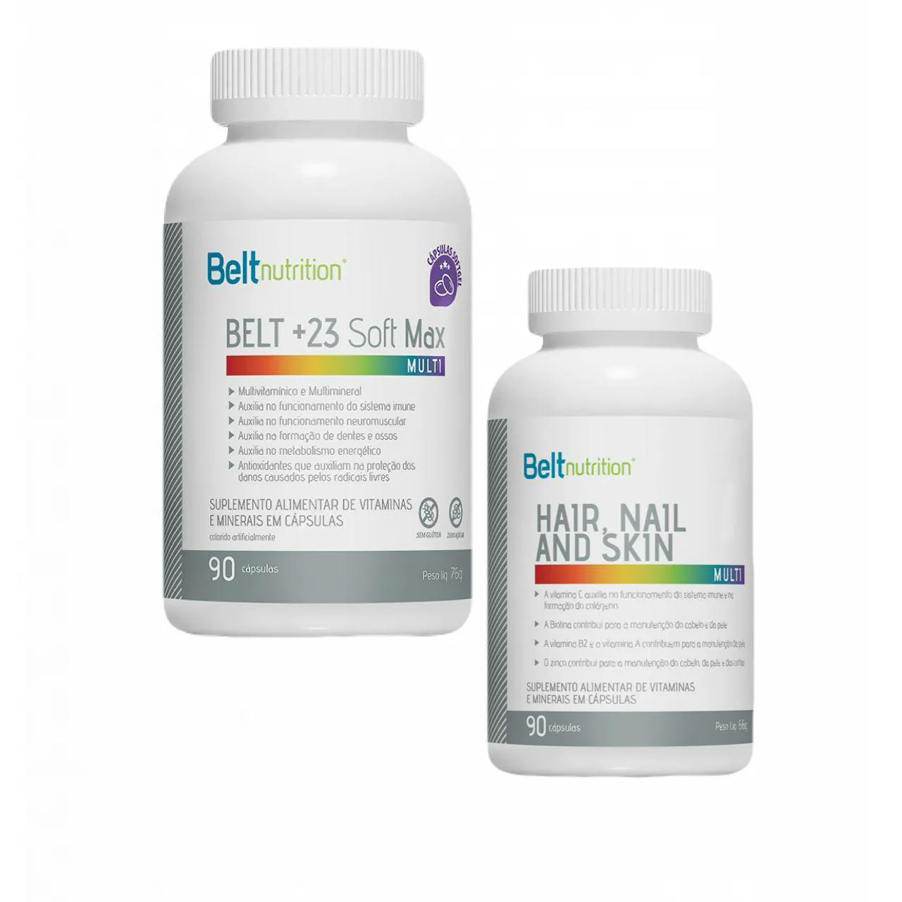 Belt +23 Soft Max + Belt Hair 90 Cápsulas.- Belt Nutrition