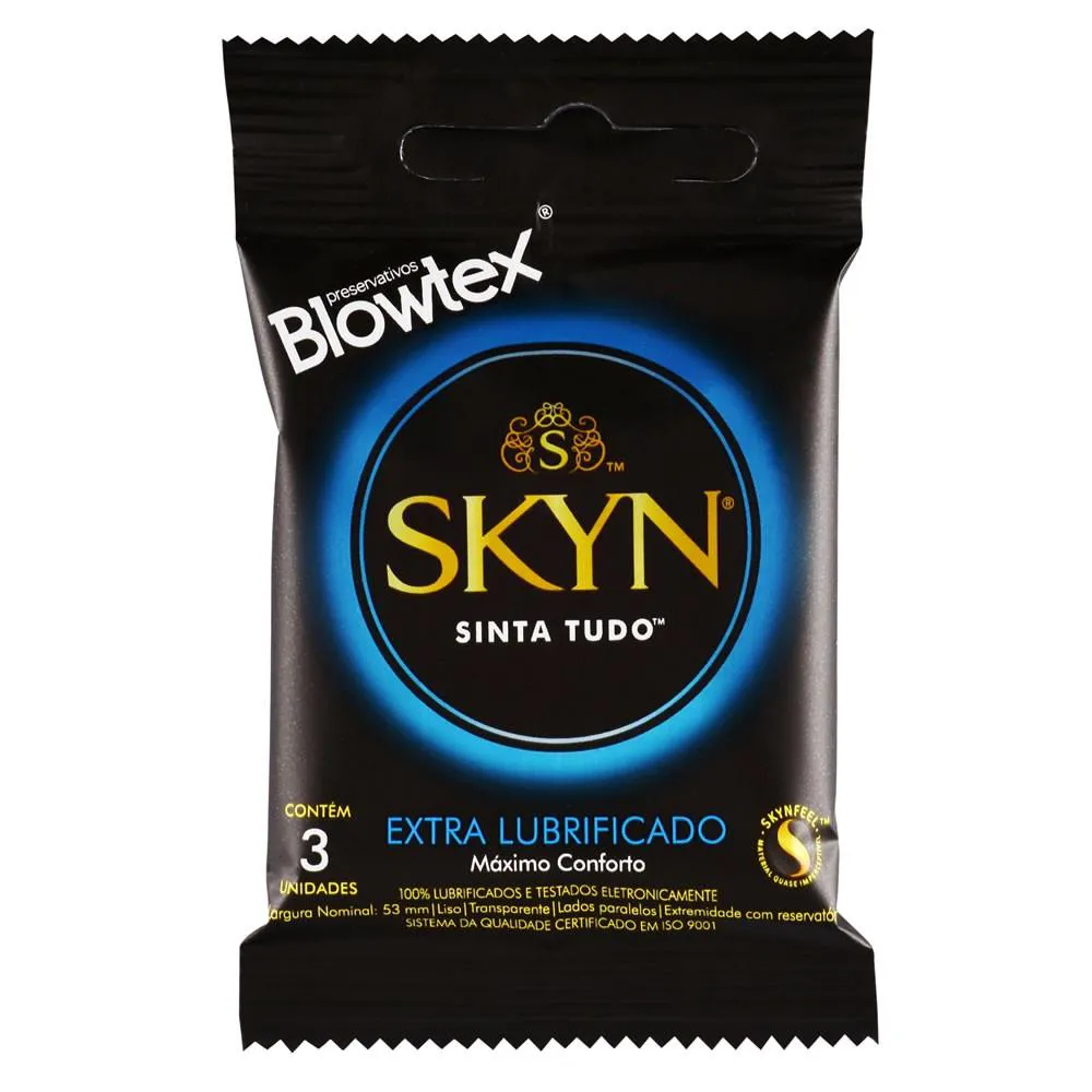 Preserv Blowtex Skyn Ext Lubr C/3