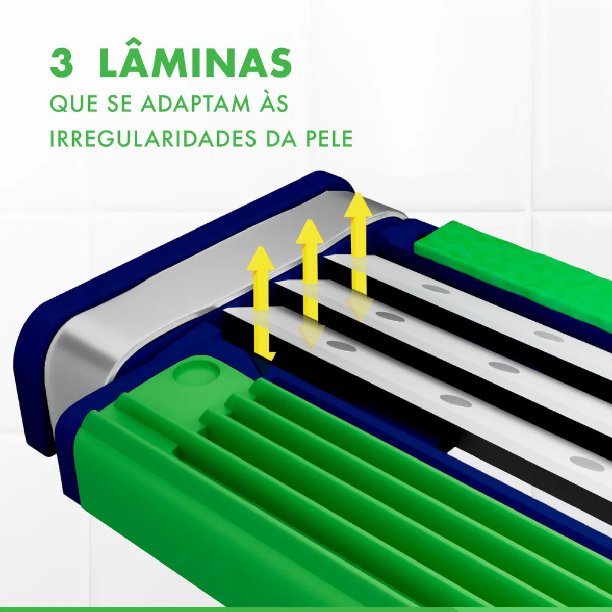 Aparelho de Barbear Gillette Prestobarba3 Sensitive Aloe Vera 2 unidades