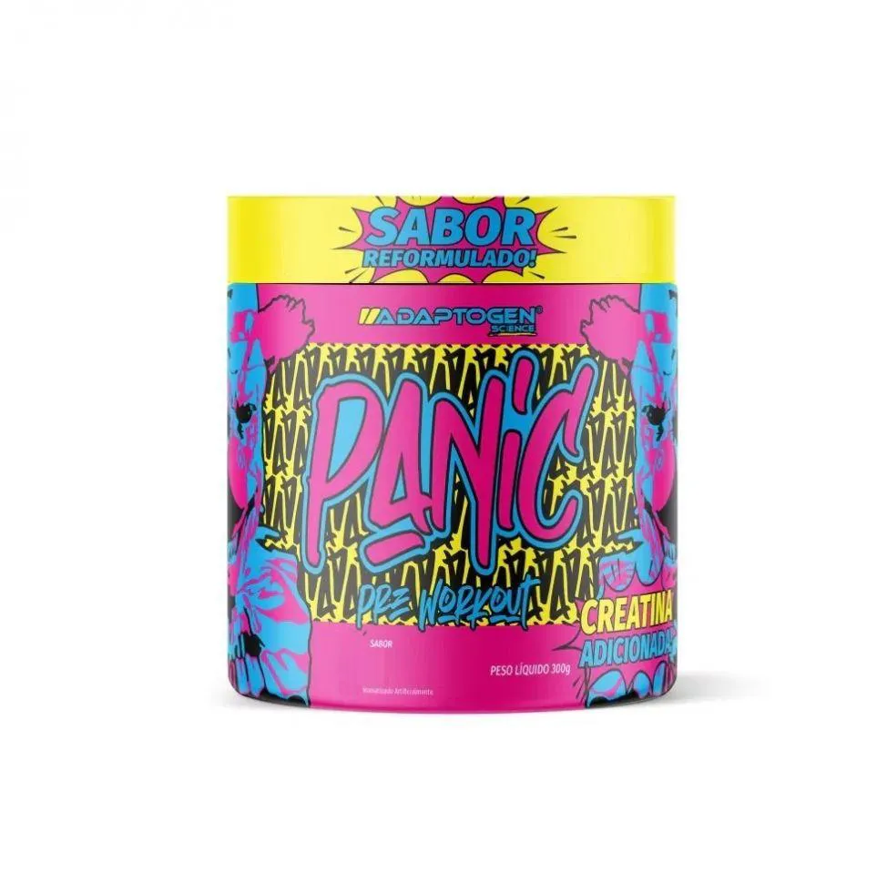 Panic Pre Workout (300G) - Sabor: Limonada