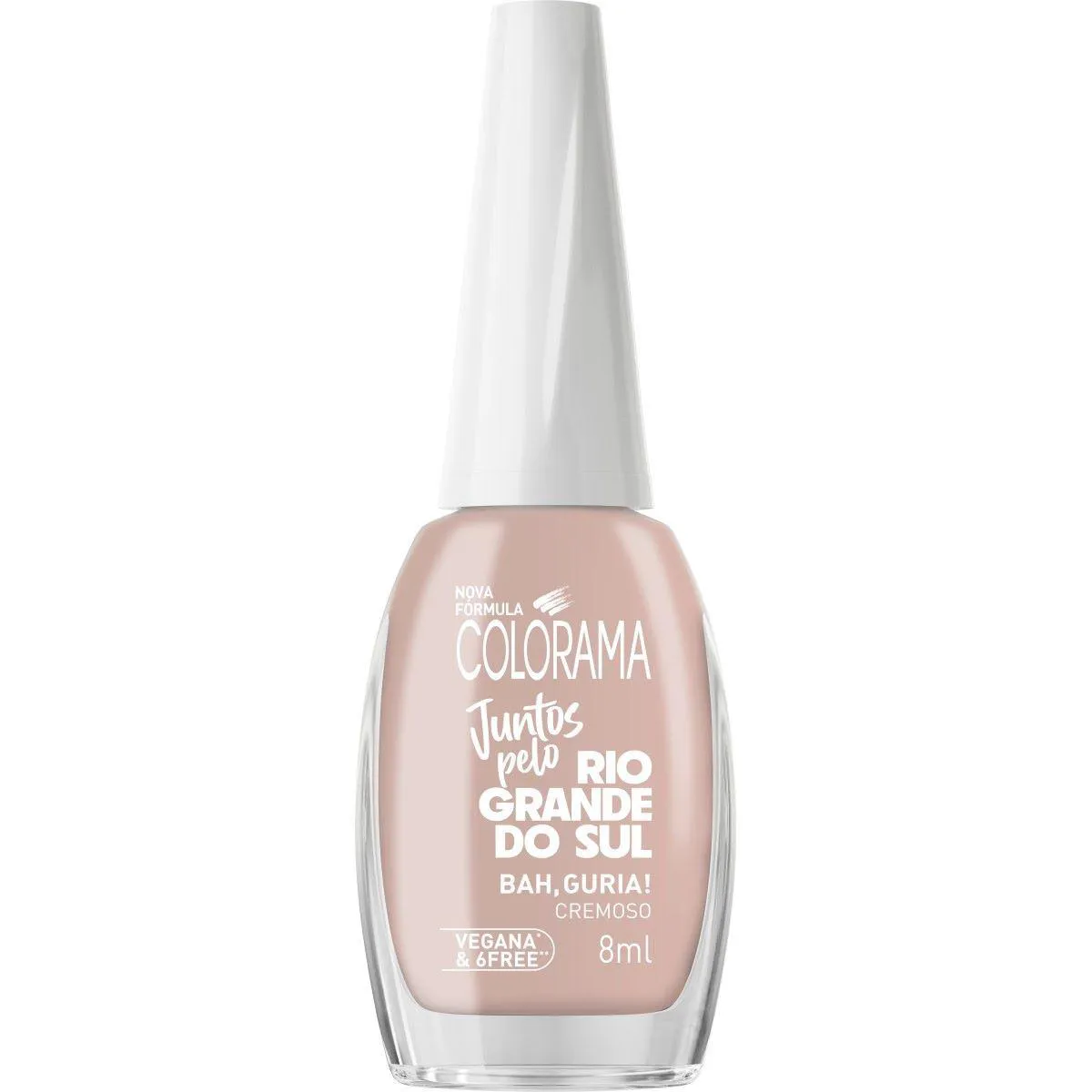 Esmalte Cremoso Colorama Juntos pelo Rio Grande do Sul 8ml - Bah, Guria!