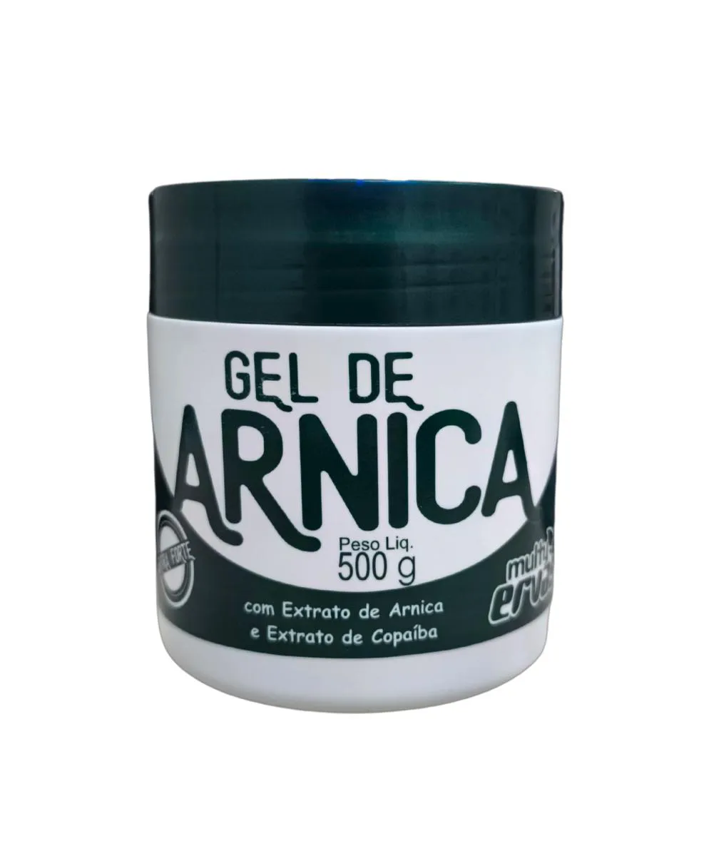Gel Massageador de Arnica + Óleo de Copaíba 500g sem Sabor