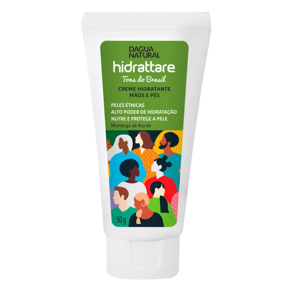 Creme Hidratante Mãos e Pes 50g Tons do Brasil Dagua Natural