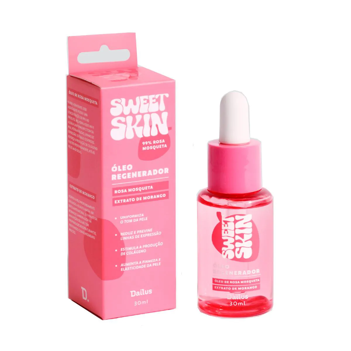 Óleo Regenerador Dailus Sweet Skin 30ml