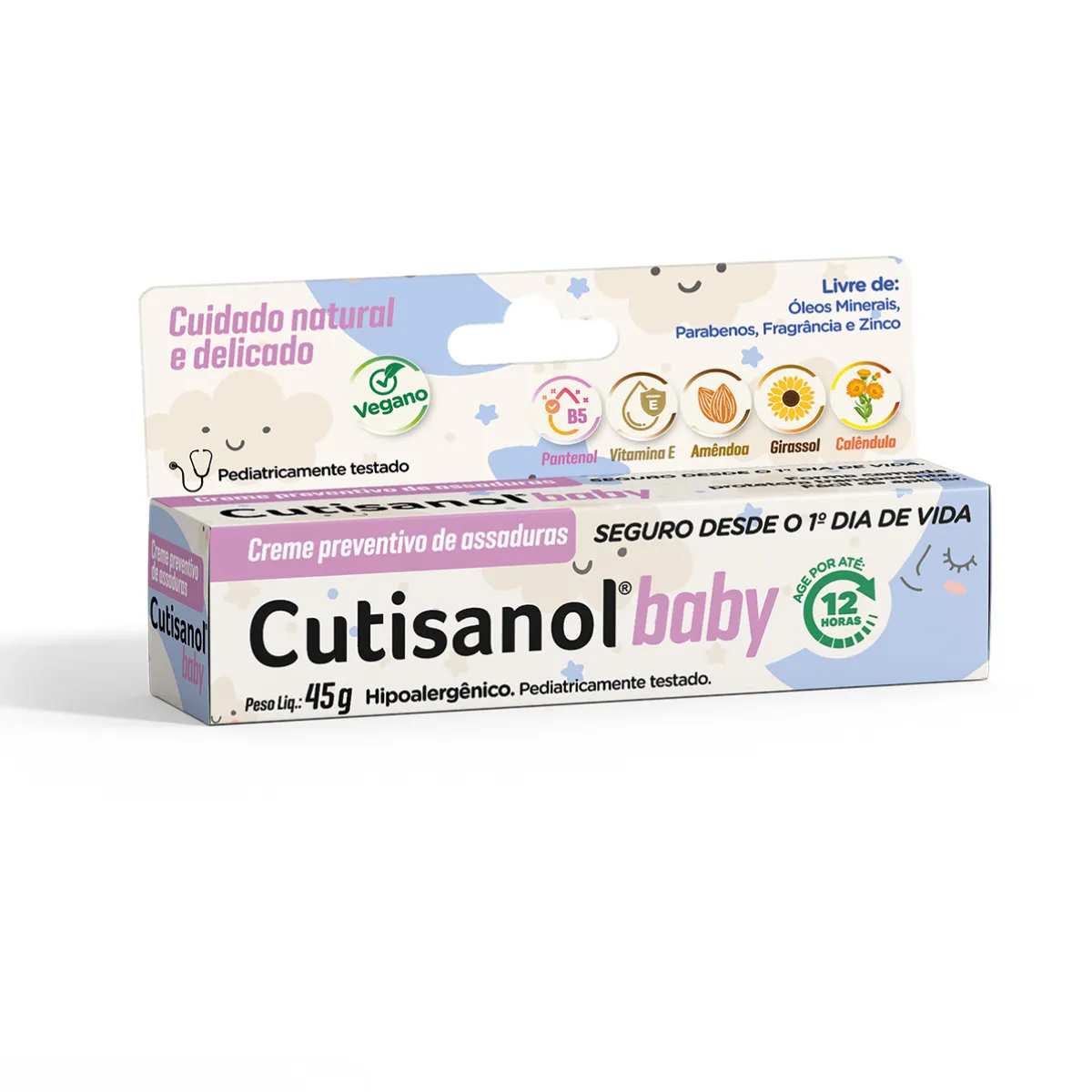 Creme para Assaduras Cutisanol Baby 45g