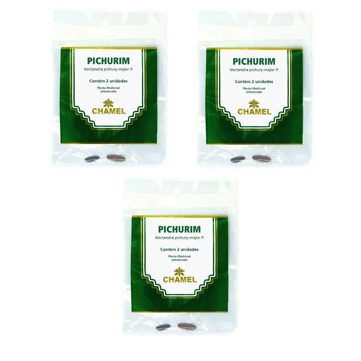 Kit 03 Pacote Pichurim com 2 unidades - Chamel
