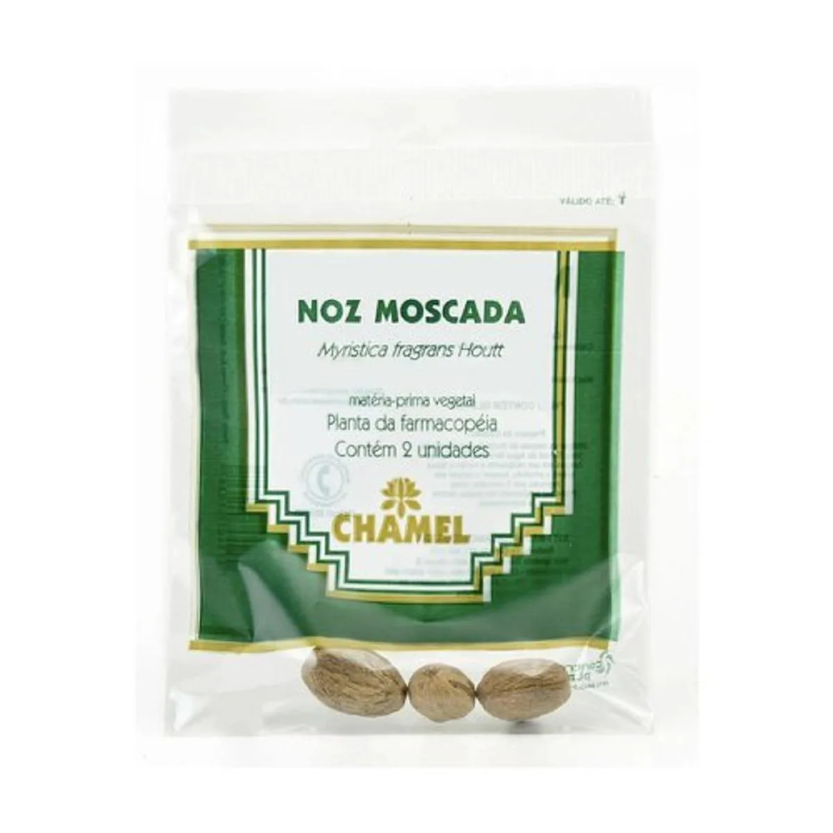 Noz Moscada com 2 unidades - Chamel