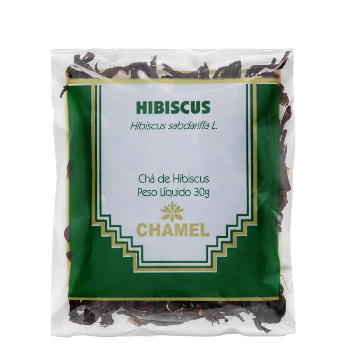 Pacote para Chá Hibiscus 30g - Chamel