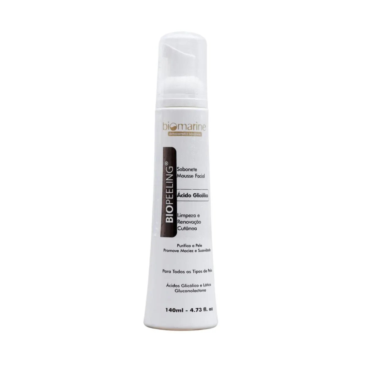 Biomarine Sabonete Facial Biopeeling Ácido Glicólico 140ml