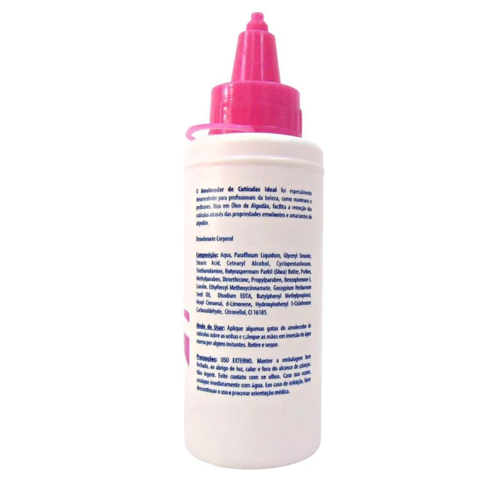 Amolecedor de Cutículas Ideal Óleo de Algodão 100ml