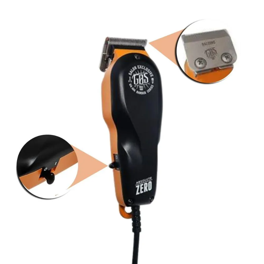 Máquina de Corte Gama Absolute Zero Gbs Barber Series 127v
