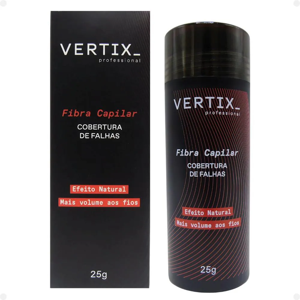 Fibra Capilar Vertix Cobertura de Falhas Loiro Cód.2815 25g