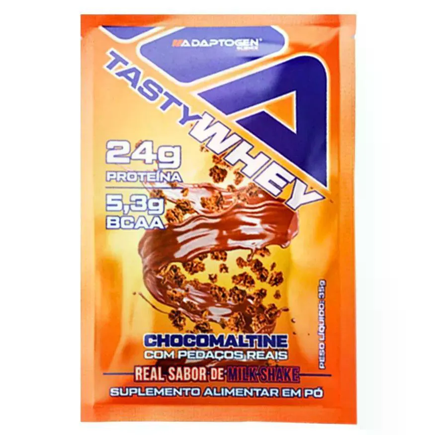 Sachê Tasty Whey 3w Adaptogen Chocomaltine 35g