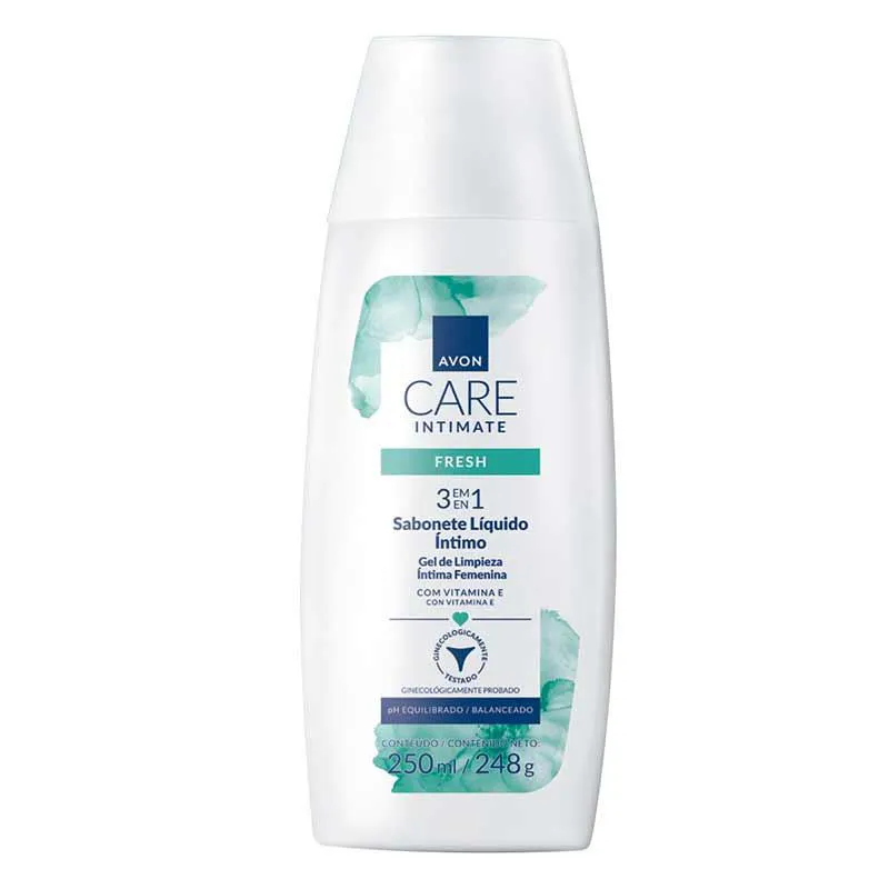 Avon Care Intimate Fresh Sabonete Líquido Intimo 250ml