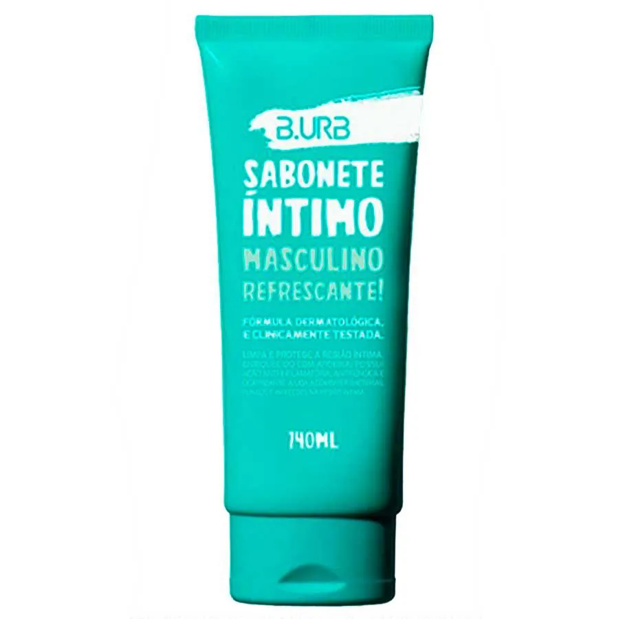 Sabonete Íntimo Masculino Refrescante Fórmula Testada 140ml Barba Urbana B.urb