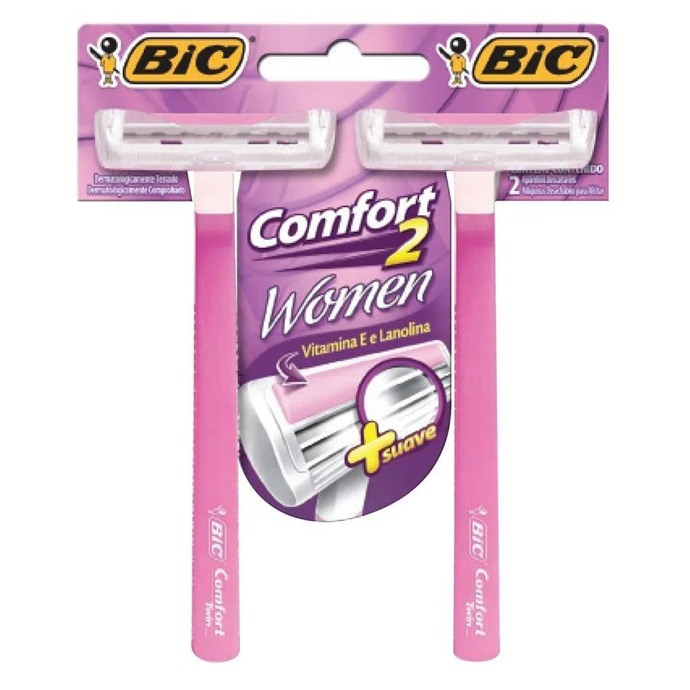 Aparelho Bic Comfort Twin For Women 12 Embalagens com 2 unidades