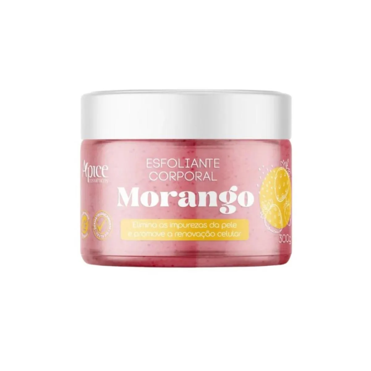 APICE ESFOLIANTE CORPORAL MORANGO 300G