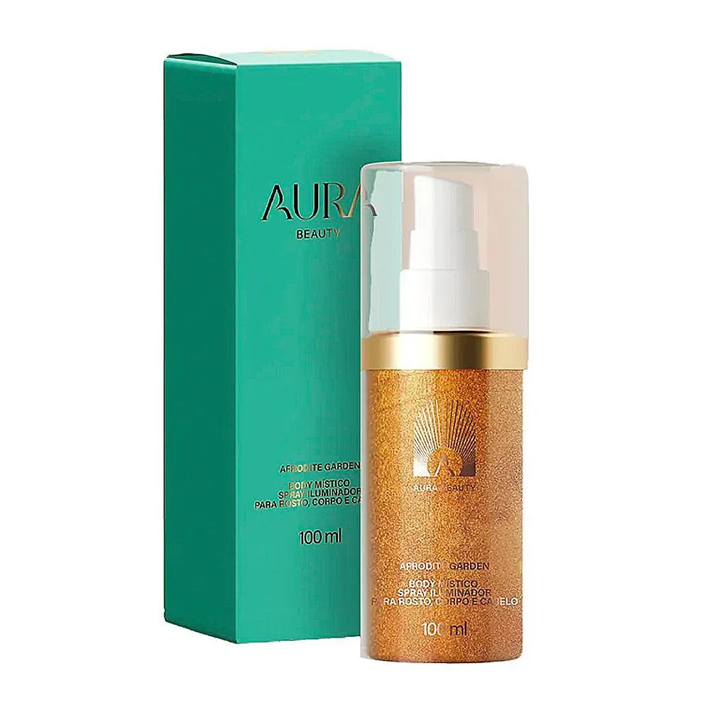 AURA BEAUTY AFRODITE GARDEN SPRAY ILUMINADOR 100ML