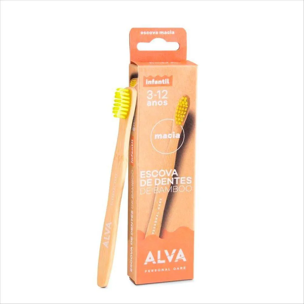 Alva Personal Care - Escova de  de ntes Bamboo Infantil Nulo