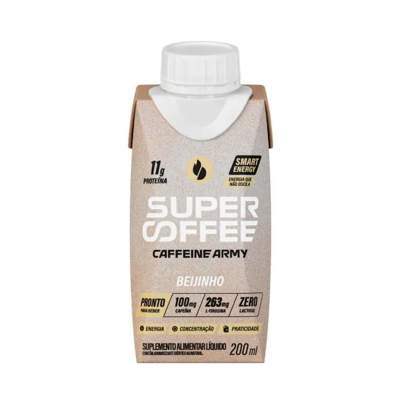 Supercoffee Rtd Beijinho Caffeine Army 200ml
