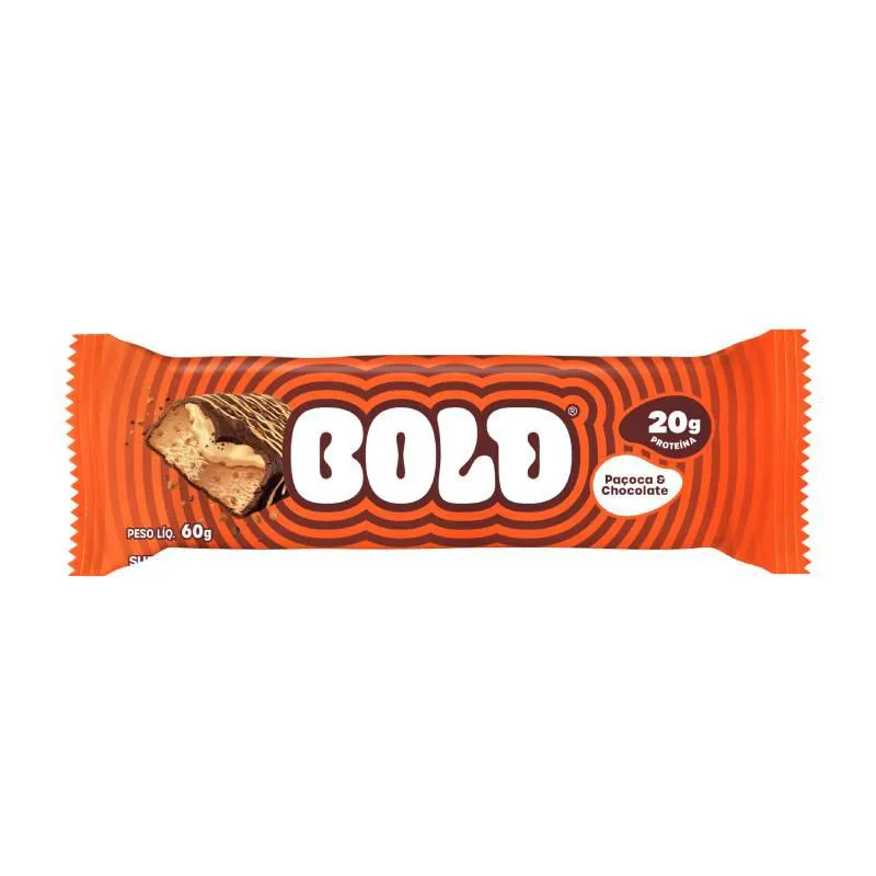 BOLD PAçOCA & CHOCOLATE BOLD SNACKS 60G