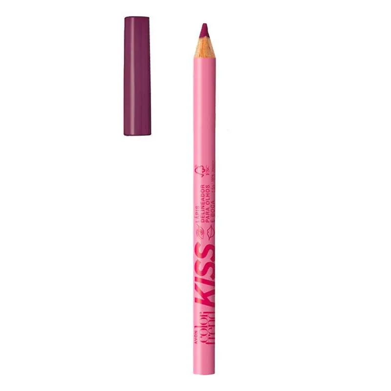 Avon Color Trend Lapis Olhos e Boca Purple Paixão Roxao 1,1g