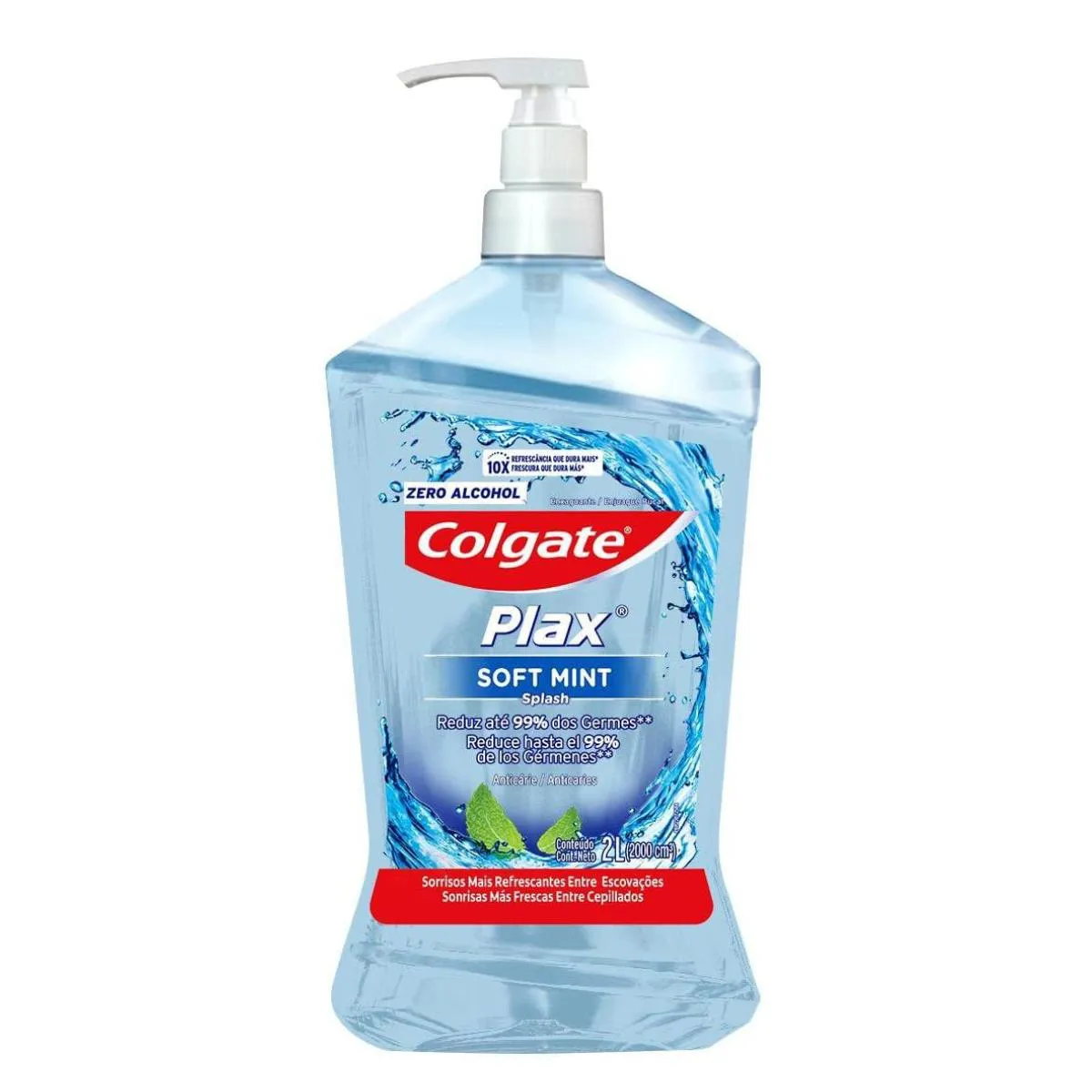 Enxaguante Bucal Plax Soft Mint C/ Pump 2l - Colgate