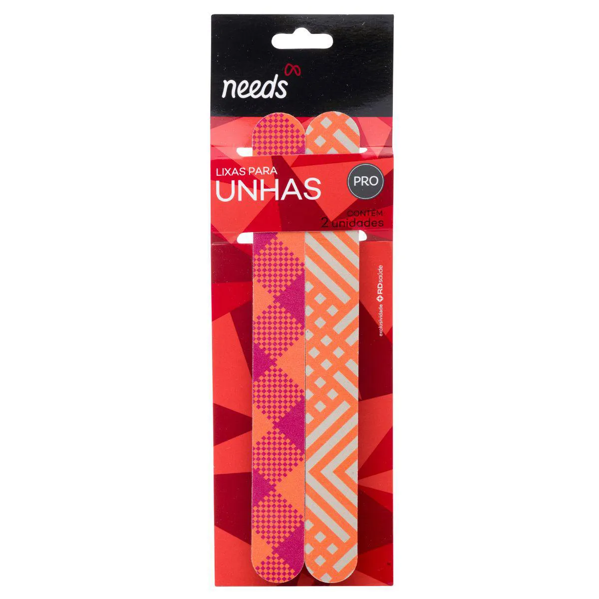 Refil de Lixa para Pés Santa Clara Preta Grossa 2276 C/12un